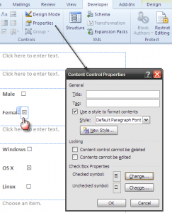 word forms05   Make A Fillable Form In Word 2010 & Collect Data The Easy Way