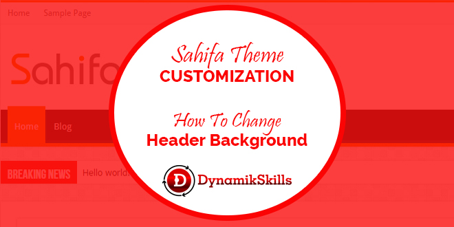 How to Customize Sahifa WordPress Theme Header
