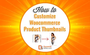Customize Woocommerce Single Product Thumbnails