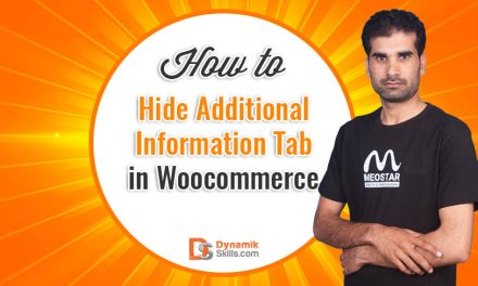 How to Hide Woocommerce  Additional Information Tab in Avada Theme