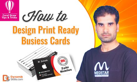 How to design Printing Ready Business Card in Corel Draw | Graphic Designing Tips & Tricks