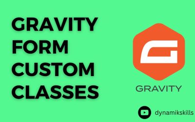 Gravity Form Custom Classes