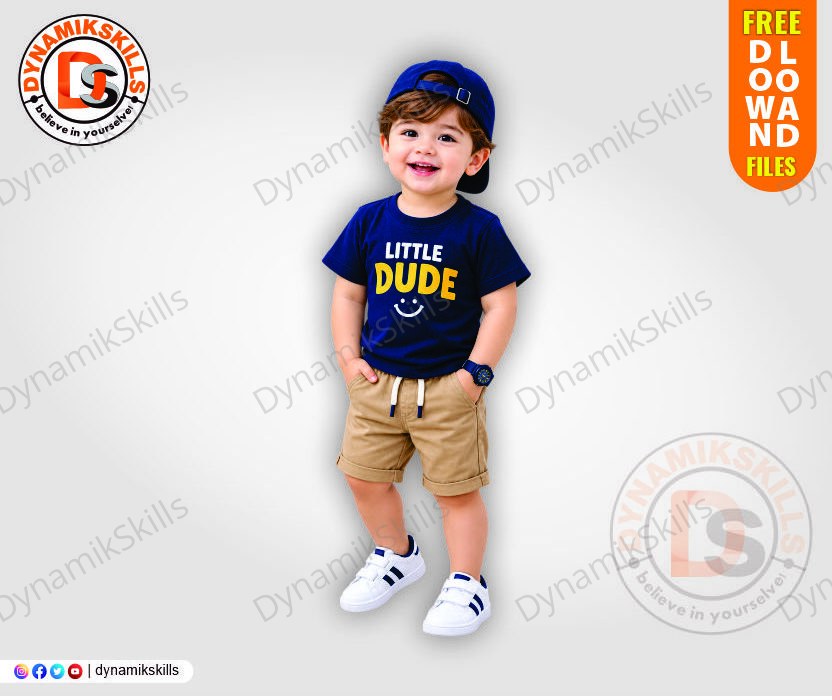 Cute Little Boy Baby PNG – Transparent Background