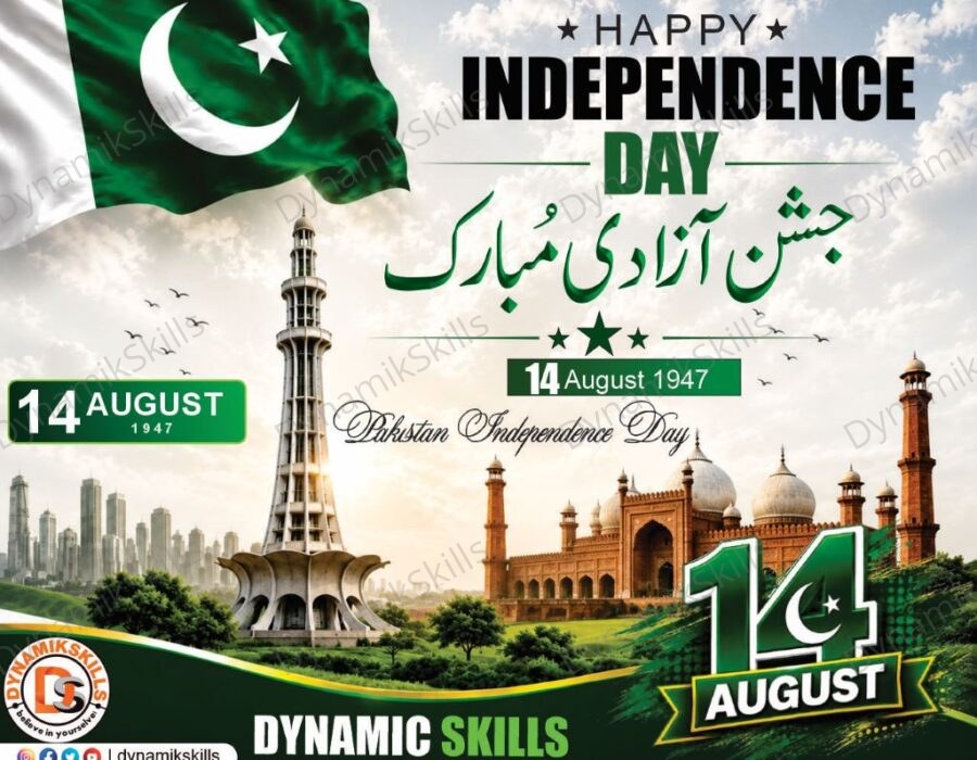 Happy Independence Day Pakistan Poster – Free CDR Download