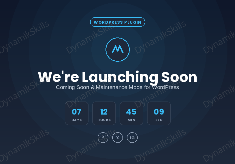 Coming Soon & Maintenance Mode Plugin for WordPress